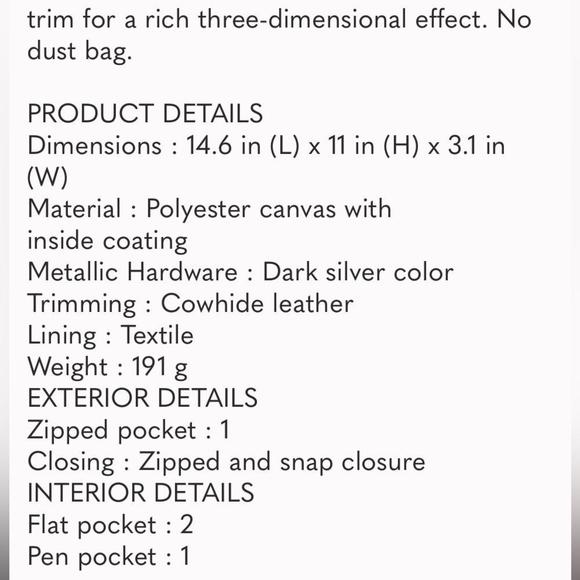 Longchamp Boxford S Briefcase - Black - Picture 9 of 9